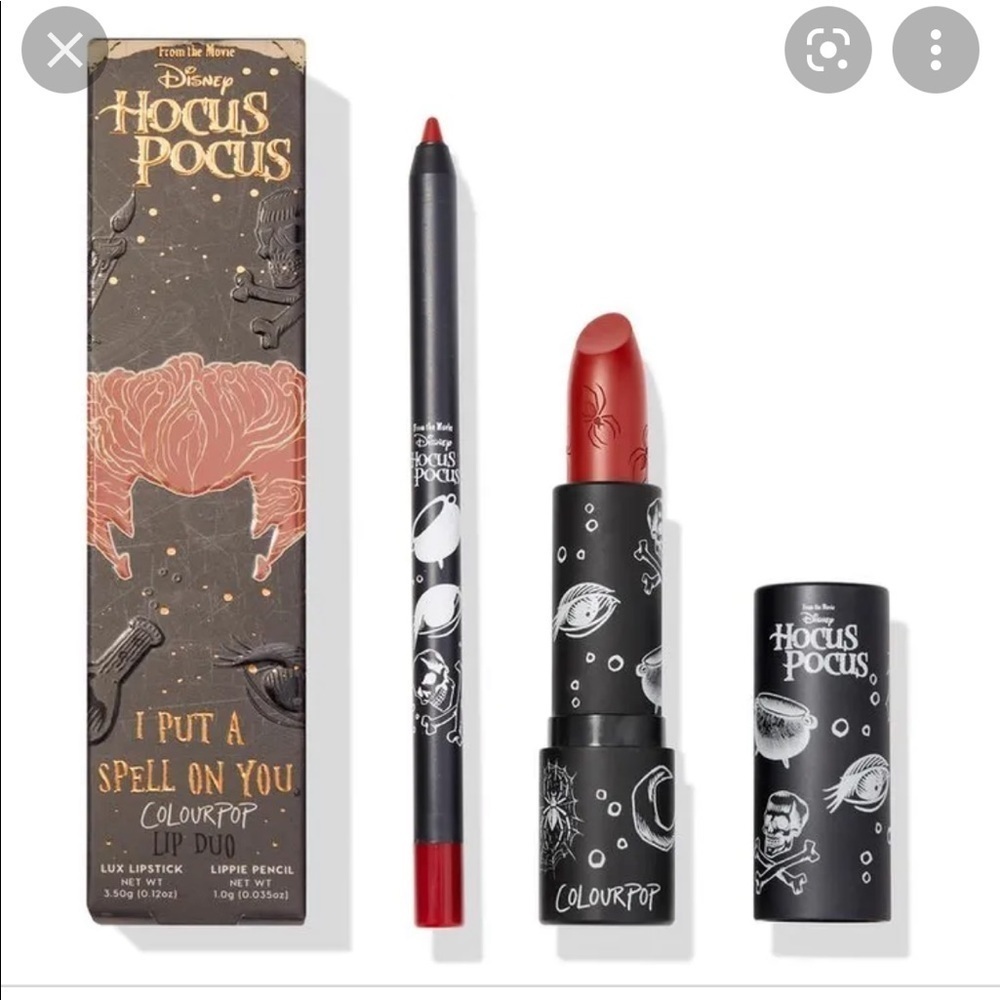 Colourpop Disney Hocus Pocus - I Put a Spell on You - Lip Duo 2pc Set